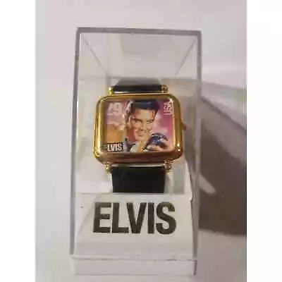 Brand New In Box Collectible Elvis Presley Stamp Watch • $29
