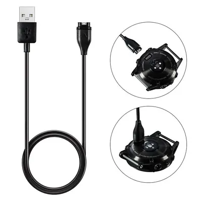 Charger Cable Smart Watch Charger Cable For Garmin Fenix 5 USB Charger Cable☁ • $17.26