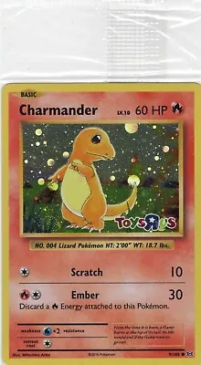 Pokémon Charmander 9/108 SEALED Toys R Us Promo XY Evolutions NM HOLO RARE • $44.99