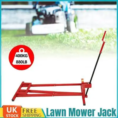 Lawn Mower Mini Dumper Lift 400kg Lifting Device Ramp Garden Tractor Jack Lifter • £64.39