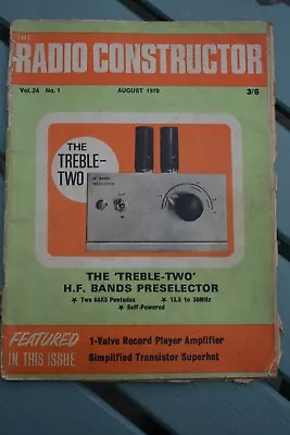 11 X Radio Constructor Magazine (1960 - 1972) • £25
