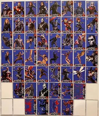 Captain America Civil War Movie Retail Blue Base Card Set 50 Cards • $10.45