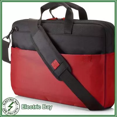 HP Laptop Bag Carry Case 14  15.6  BriefCase Shoulder Messenger Red 9KZ15AA NEW • $35