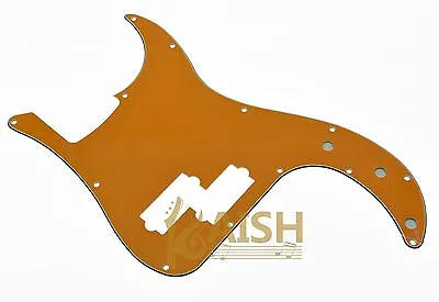 USA Spec Precision Bass P Bass Pickguard Scrach Plate Orange 3 Ply For Fender • $12.99
