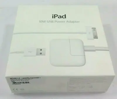 Lot Of 5 Apple IPad 10W USB Power Adapter Charger MC359LL/A W/ Cable  A1357 • $59.99