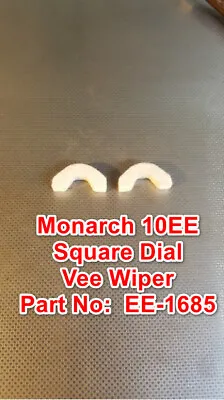 Monarch Tailstock 10EE Square Dial Metal Lathe Part EE-1685 Felt Vee Wiper Set • $14.85