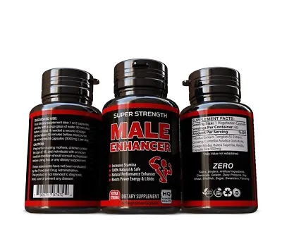 Male Enhancement Stamina Pills  Performance Enhancer Men Supplement 60 Pills  • $13.69