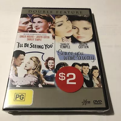 I'll Be Seeing You  / Since You Went Away  (DVD 1944) Shirley Temple PAL SEALED • £5.26