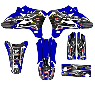 2003-2004 YZ 250 F 4-STROKE PODIUM Blue Senge Graphics Kit Compatible With • $134.99