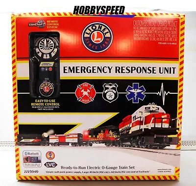 Lionel Emergency Response Lionchief Train Set Bluetooth 5.0 O Gauge 2223040 New • $398.84