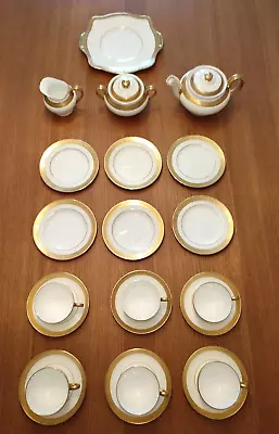 Minton Buckingham Collection Cups Saucers Tea Pot Etc. * Make Me An Offer* • £450