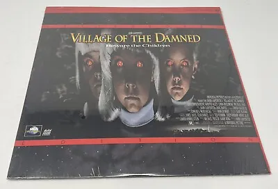 John Carpenter's VILLAGE OF THE DAMNED (Laserdisc 1995) - WS - RARE Sealed Copy • $18.99