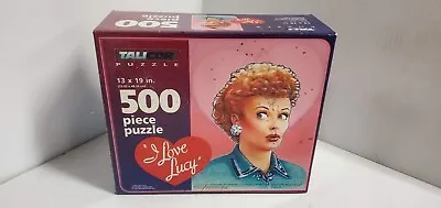 Vintage 2002 I Love Lucy Puzzle 500 Piece Talicor Jigsaw Puzzle Lucille Ball • $49.95