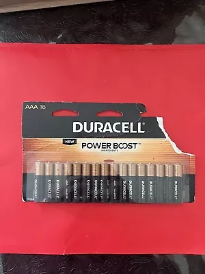 Duracell 4330209240 AAA Alkaline Batteries - 16 Count • $11.99