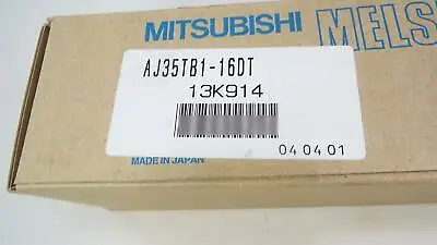 ONE Mitsubishi AJ35TB1-16DT Melsec PLC Module I/O NEW • £354.07