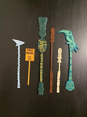 6 Tiki Swizzle Sticks New Trader Sam’s Hala Kahiki Max’s South Seas Hideaway • $9.99