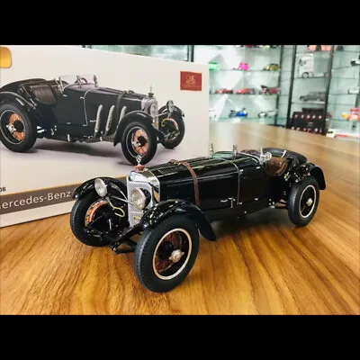 CMC 1:18 Scale Mercedes-Benz SSK 1928 Black Alloy Diecast Car Model Collection • $1179.99