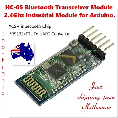 HC-05 Bluetooth Transceiver Module 2.4Ghz Industrial Module For Arduino. • $7.11