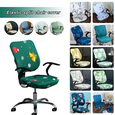 $16.99 • Buy Office Computer Chair Cushion Covers Stretch Swivel Chair Slipcover Seat Cover