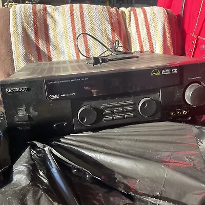 Kenwood  Vr-507 CS-5.1 Channel Receiver 6 CH Input No Remote • $25