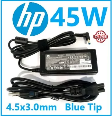 Genuine HP ProBook 640 650 G2 G3 G4 G5 G6 AC Adapter Power Charger 45W Blue Tip • $8.99