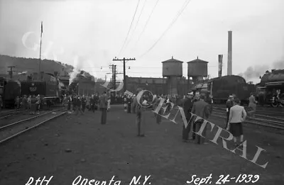 Original 1939 Delaware & Hudson Railway Dh Negative Railroad Railfans Oneonta Ny • $9.99