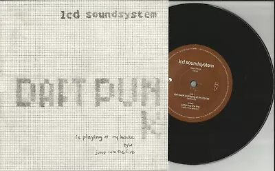 LCD SOUNDSYSTEM Daft Punk Playing LIVE & EDIT EUROPE HEAVY WEIGHT 7” Vinyl Inch • $34.99