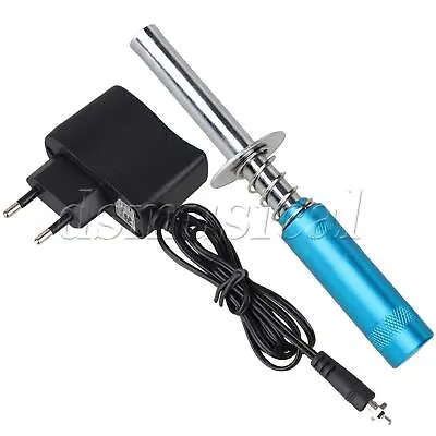 Blue RC Glow Plug Starter Ignitor Upgraded Nitro Model Car Buggy Truck T10016 • $12.77