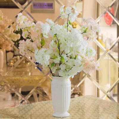 1pcs Artificial Cherry Blossom Flowers  Silk Sakura Branches For Wedding • $8.05