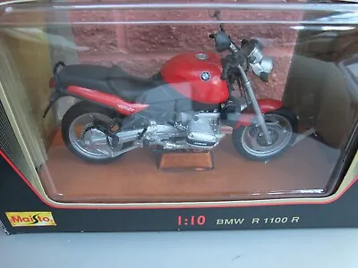 Maisto BMW R1100R - 1/10 Scale Red BOXED • £79.95