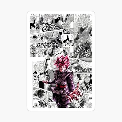 Goku Black Sticker Decal Vinyl For Car Truck Sticker 5 Inch • $7