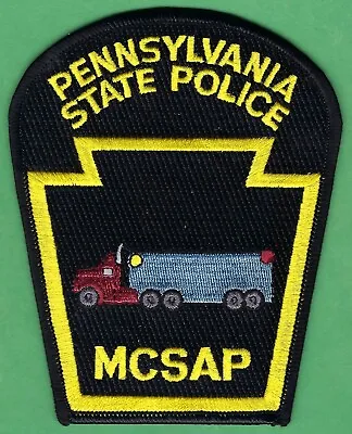 Pennsylvania State Police Mcsap Motor Carrier Shoulder Patch • $8