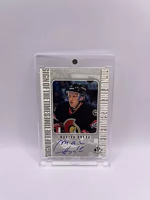 Marian Hossa 1999 Upper Deck SP Authentic Hockey Sign Of The Times Auto W/ Mag • $29.99