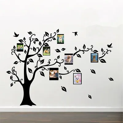 $5.45 • Buy US Kids Room Sticker Removable Life Tree Wall Sticker For Home Christmas Gifts