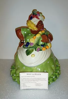 Fitz & Floyd Classics- Carioca Dancer  Cookie Jar 1999 Vtg • $119