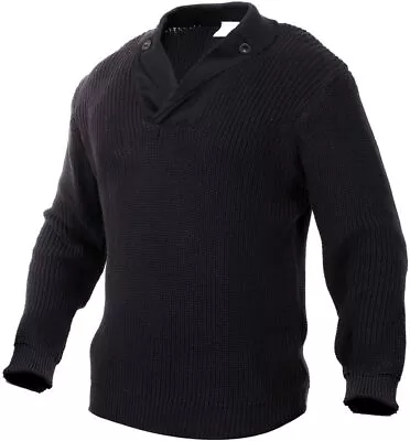 Rothco WWII Vintage Sweater Black 3XL • $49.95