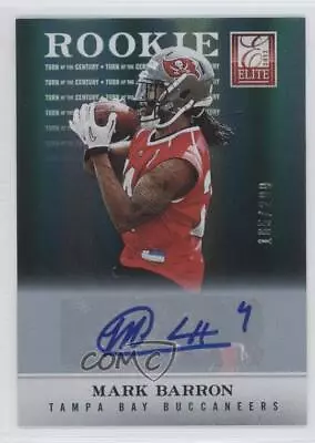 2012 Elite Turn Of The Century Signatures /299 Mark Barron #127 Rookie Auto RC • $3.53