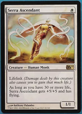 Serra Ascendant Magic 2011 / M11 NM White Rare MAGIC CARD (ID# 458074) ABUGames • $16.22