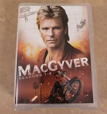 READ! MacGyver Seasons 1-4 DVD Season 1 2 3 4 • $19.95