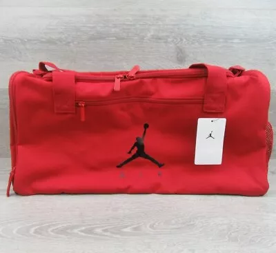 Air Jordan Sport Duffle Gym Travel Bag (55L) Red Black SM0744-R78 Brand New  • $34.99