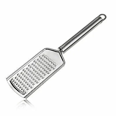 HAND FOOD GRATER Cheese Parmesan Nutmeg Lemon Garlic Ginger Steel Stainless  • £2.99