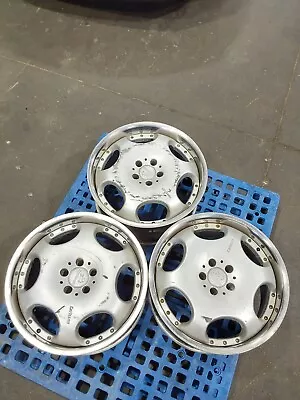 Mercedes Carlsson Wheel Rim 2/6 BE 10 X 19  R19 Silver OEM SET OF 3 • $900