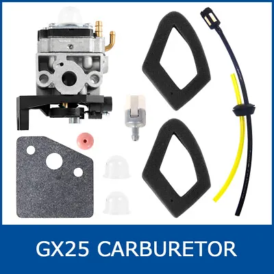 For HONDA GX25 GX35 Mantis Tiller Replacement Carburetor GX25 Carburetor Kit. • £11.48