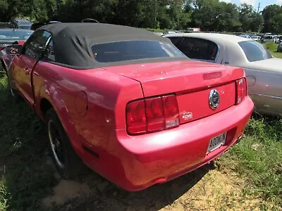 05-09 Ford Mustang Convertible Decklid Trunk Hatch Tailgate Colorado Red Code D3 • $679.96