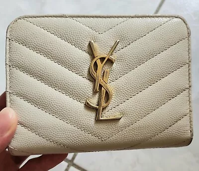 Authentic Ysl Saint Laurent Zip Around Wallet • $180