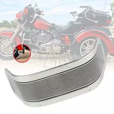 Chrome Front Fender Aluminum Trim Skirt For Harley Touring Road Electra Glide • $25.97