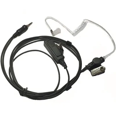 FBI Acoustic Tube Earpiece Mic Headset For Yaesu Vertex VX-6R VX-7R VX6R VX7R • $22.63