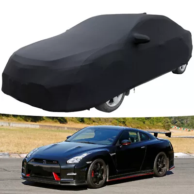 Full Car Cover Wind Dust UV Resistant Protection Indoor Stretch For Nissan GT-R • $149.69