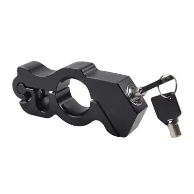 Motorcycle ATV Handlebar Anti-Theft Security Lock Brake Levers Grip Accessories • $20.60