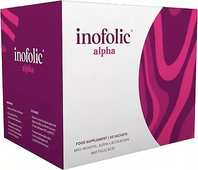 Inofolic Alpha | PCOS Supplement For Women For Life | Female Hormone Balance • £21.39